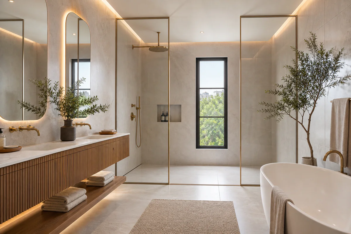 Modern Bathroom interior project