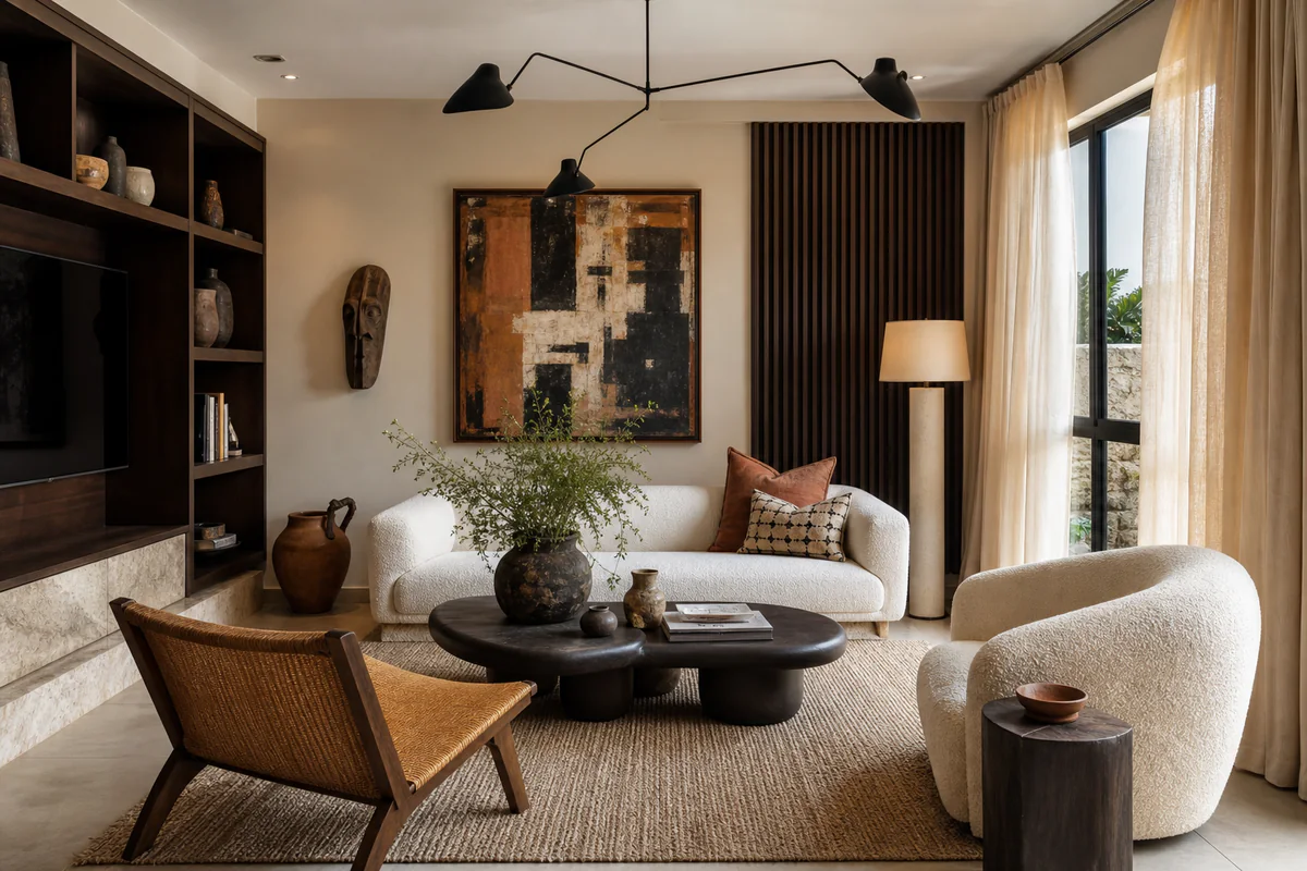 Stylish Living Room interior project
